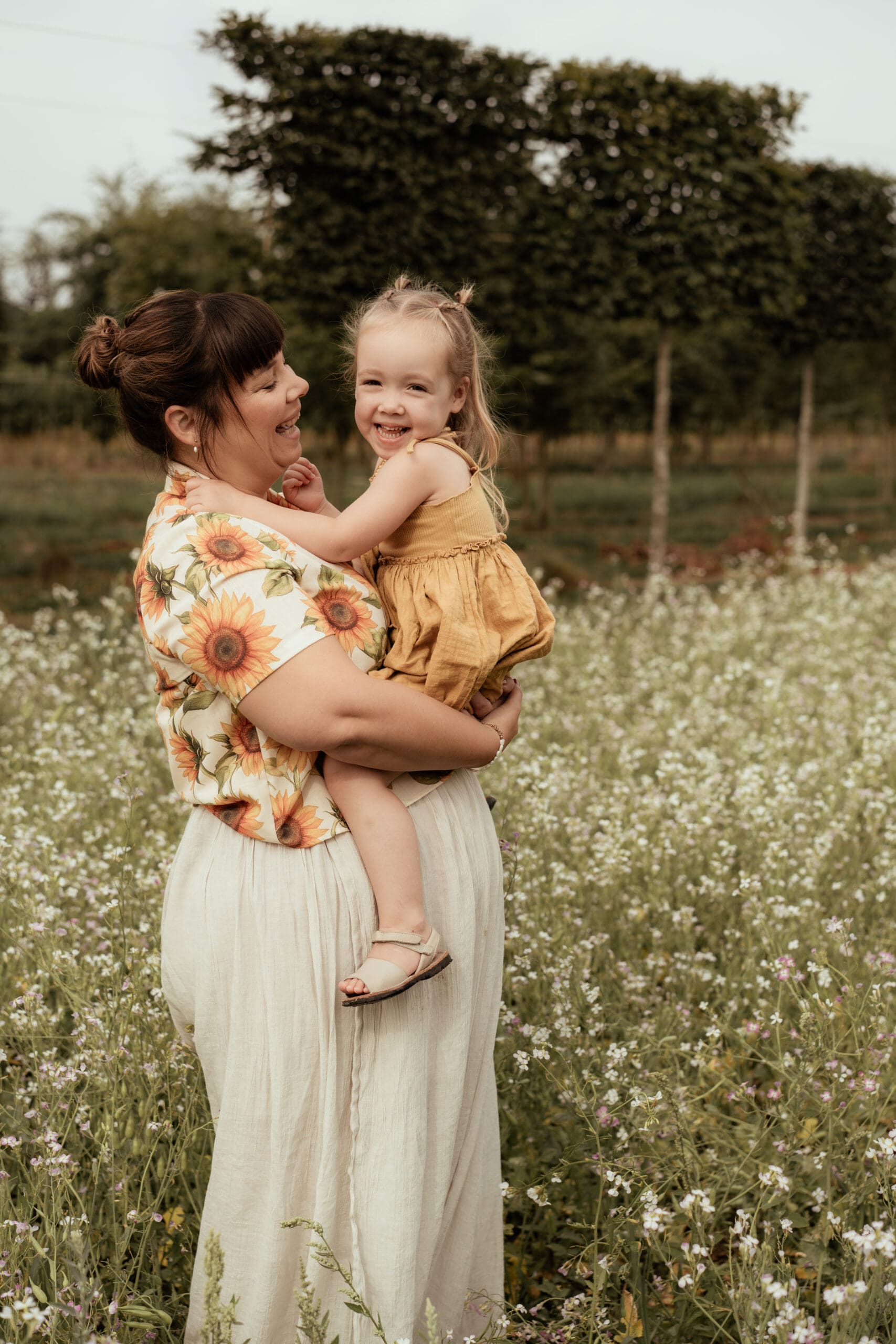 bloemen fotoshoot